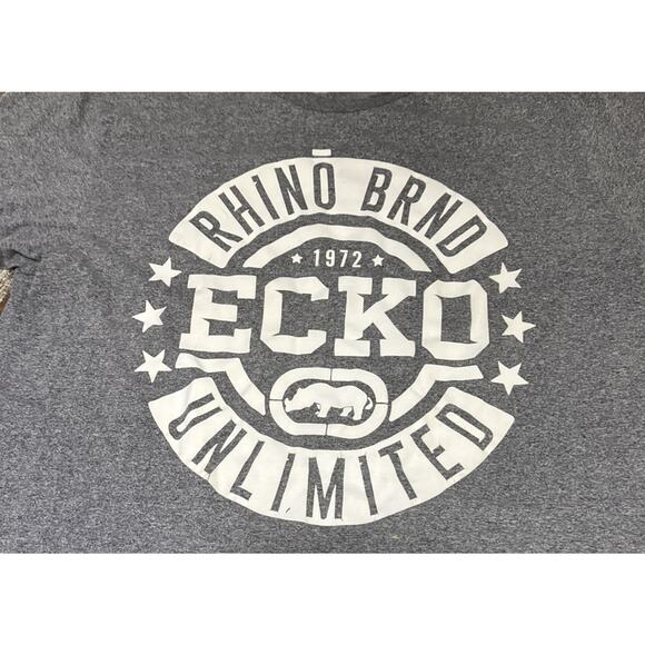 Ecko Unltd. Unlimited Men's XL 1972 Crew White Logo Graphic Tee T-Shirt Vintage - Picture 2 of 8